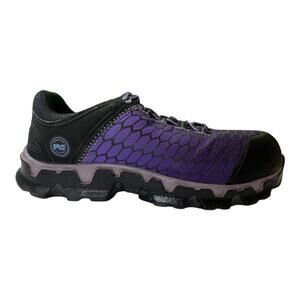 Timberland Pro Womens Powertrain Sport SD Alloy Safety Toe Sneakers Purple 10W